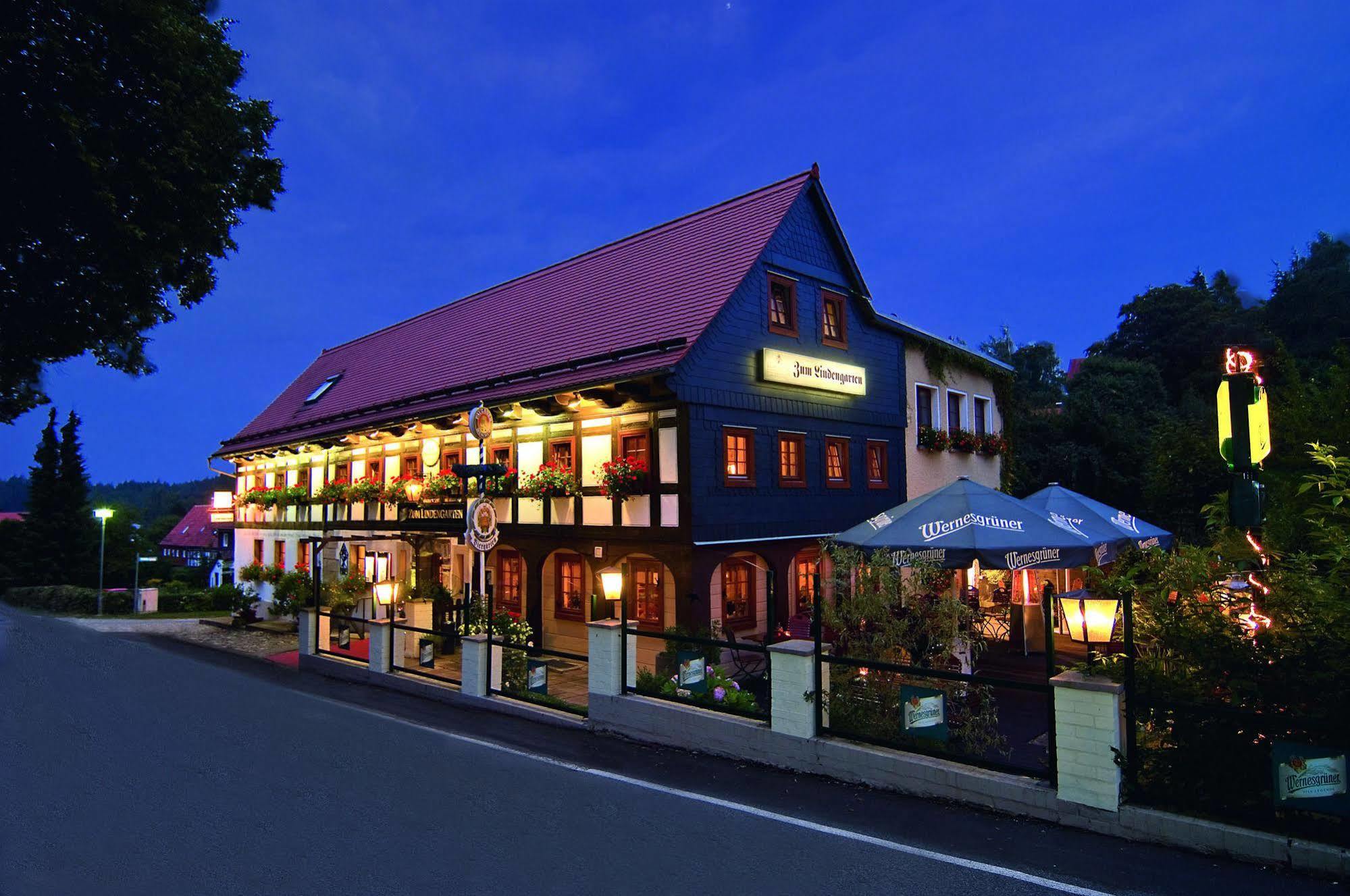 Romantik Hotel Zum Lindengarten Курорт Йонсдорф Экстерьер фото